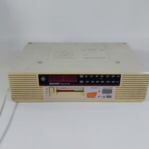 GE Spacemaker AM/FM Stereo‎ Radio Cassette Player 7-4275A Under Cabinet Works
